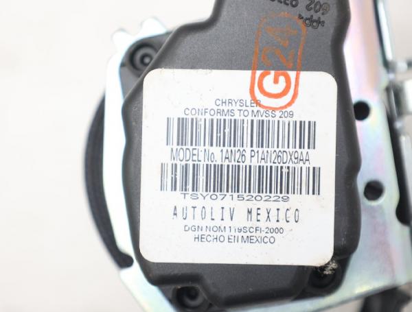 Sicherheitsgurt hinten rechts 616122200A Fiat FREEMONT