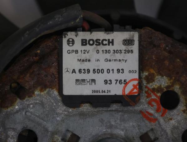 Ventilator (am Kühler) 6395000193 Mercedes VITO 2 W639