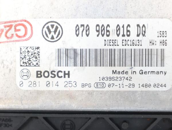 Steuergerät Motor 070906016DQ VW T5 BUS