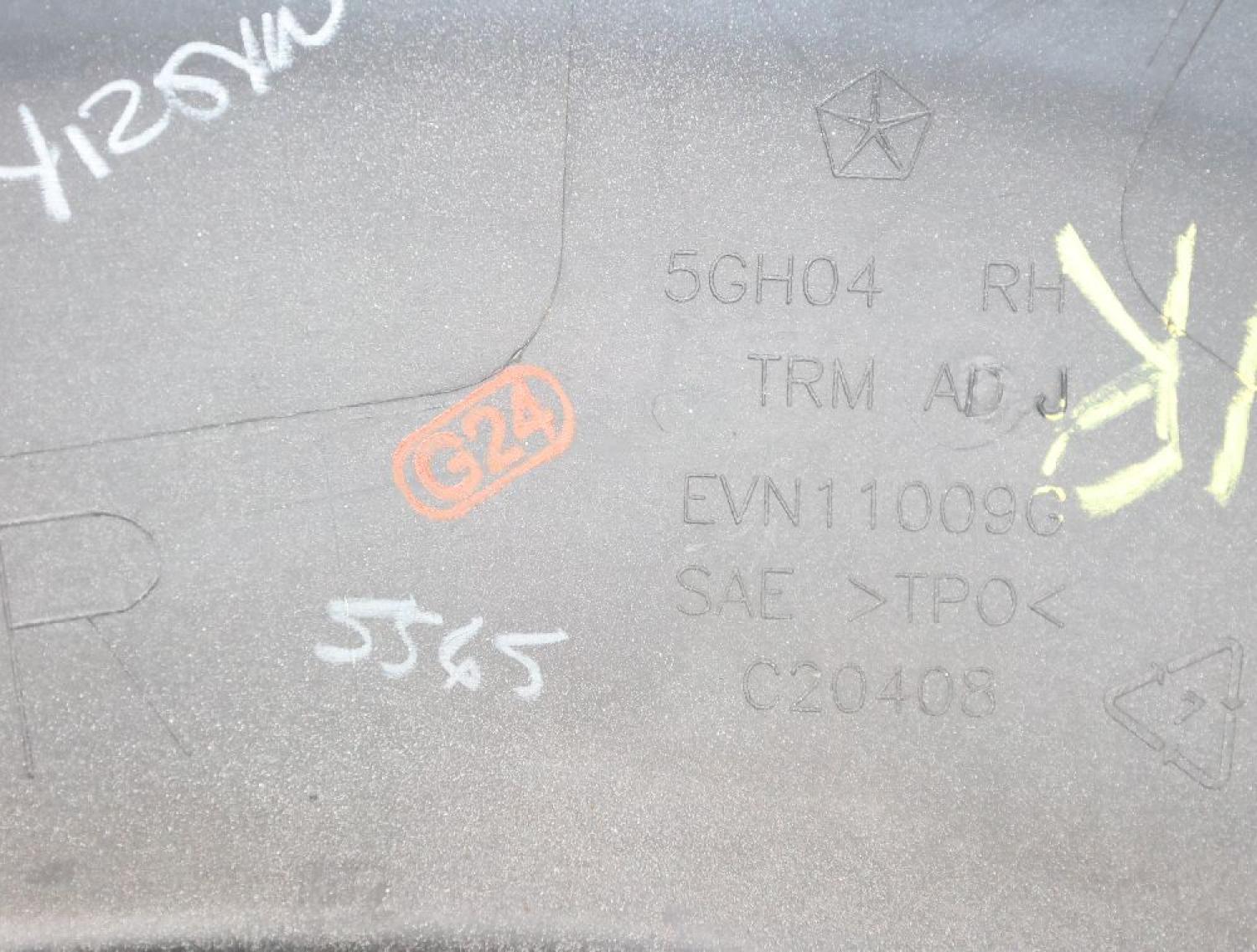 Kotflügel Verbreiterung 5GH04 Jeep CHEROKEE 2 KJ