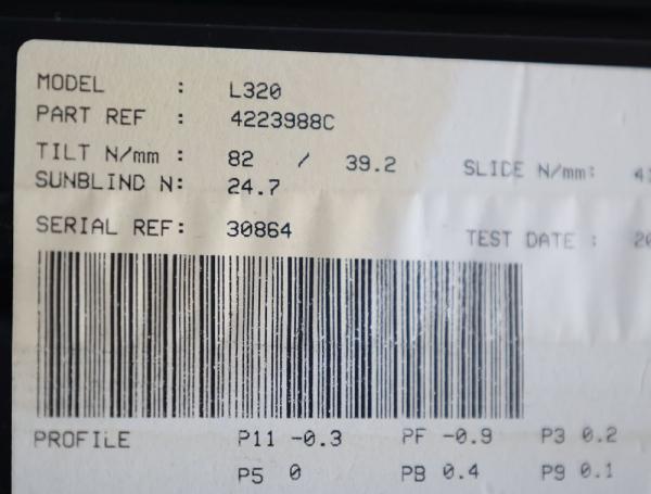 Schiebedach Glas LR044746 Land Rover RANGE ROVER SPORT L320
