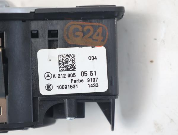 Schalter Licht Mercedes E-KLASSE T-Mod. (S212) (2.13-12.16) E 300 CDI/BlueTEC