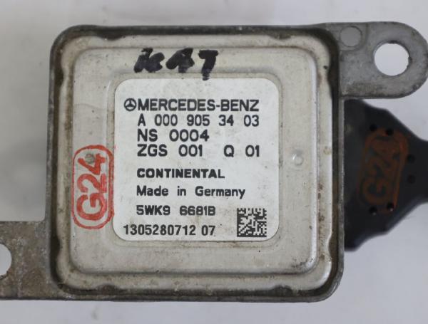 Sensor NOX Mercedes E-KLASSE T-Mod. (S212) (2.13-12.16) E 300 CDI/BlueTEC