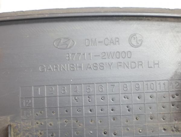 Kotflügel Verbreiterung Hyundai SANTA FE III (DMA) (9.12-8.18) 2.2 CRDi 4WD