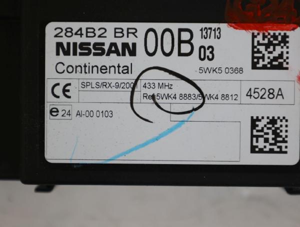 Steuergerät Karosserie 284B2BR Nissan X-TRAIL 2