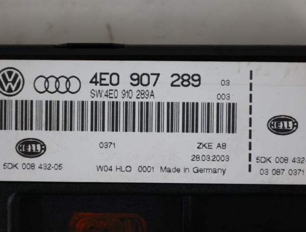 Steuergerät Karosserie Audi A8 (4E.D3)(10.02-9.05) 3.7 quattro
