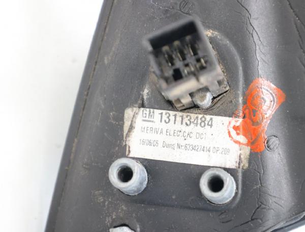 Spiegel rechts elektrisch 13113484 Opel MERIVA A