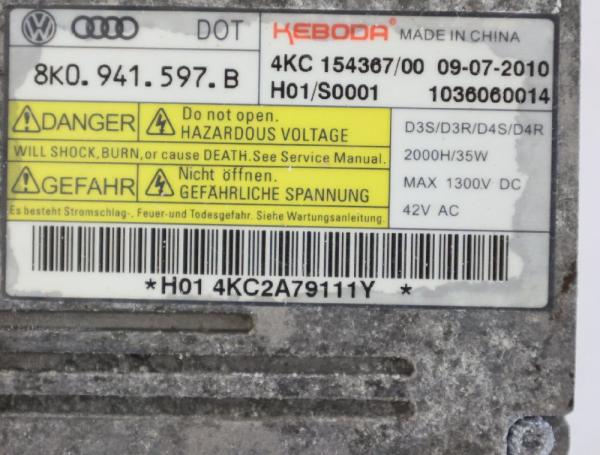 Steuergerät Scheinwerfer 8K0941597B VW PHAETON 3D