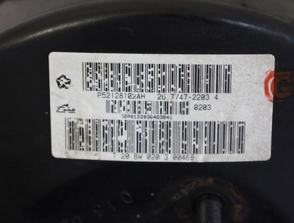 Bremskraftverstärker 52128102AH Jeep GRAND CHEROKEE 2 WJ