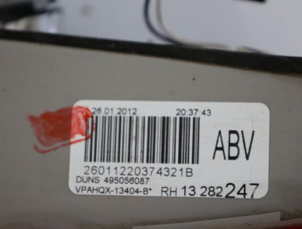 Rückleuchte rechts innen 13282247 Opel ASTRA J Caravan