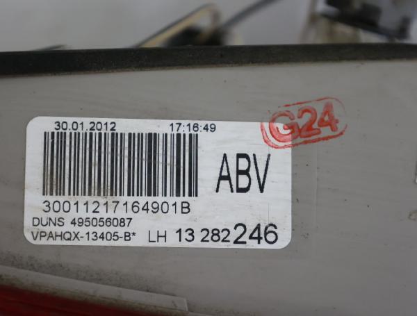Rückleuchte links innen 13282246 Opel ASTRA J Caravan