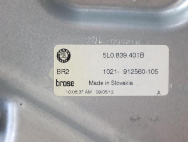 Fensterheber elektrisch hinten links 5L0839401B Skoda YETI