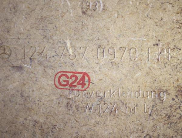 Türverkleidung innen 1247370970 Mercedes W124 Stufenheck