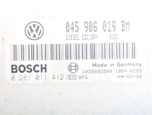 Steuergerät Motor 045906019BM Skoda FABIA 1 Combi 6Y