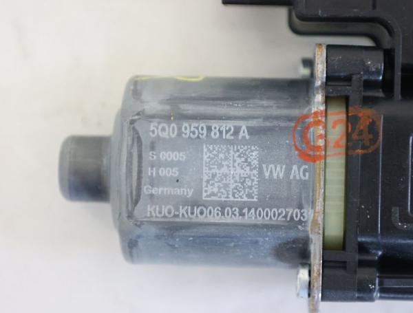 Fensterheber-Motor hinten rechts 5Q0959812A Skoda OCTAVIA 3 5E