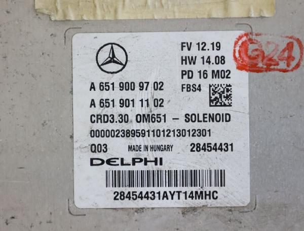 Steuergerät Motor 6519009702 Mercedes B-KLASSE W246
