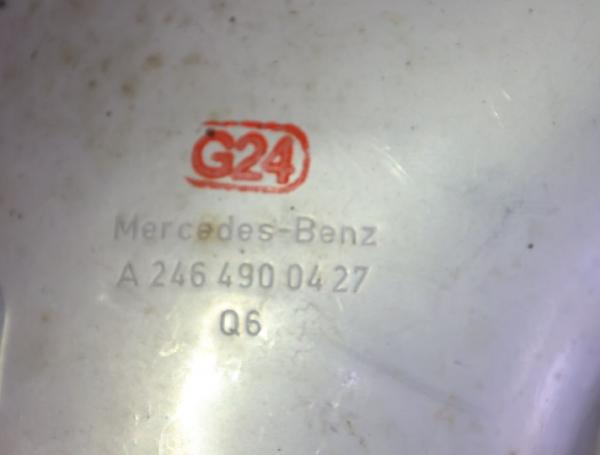 Auspuff / Schalldämpfer hinten 2464900427 Mercedes B-KLASSE W246