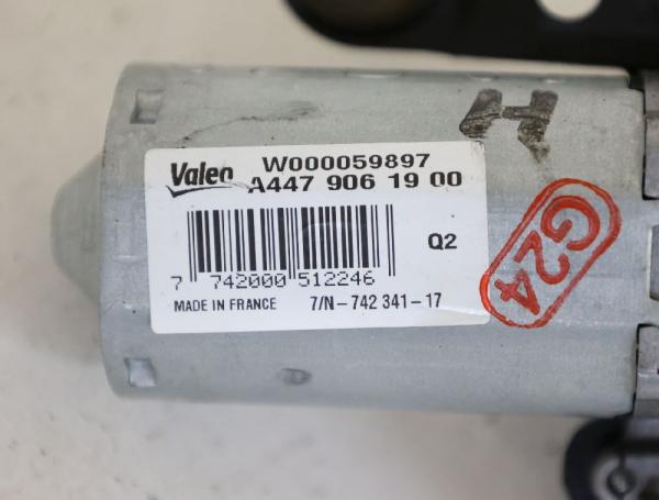 Scheibenwischermotor hinten 4479061900 Mercedes VITO 3 Kasten 447
