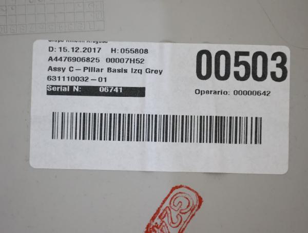 Abdeckung 4476906825 Mercedes VITO 3 Kasten 447