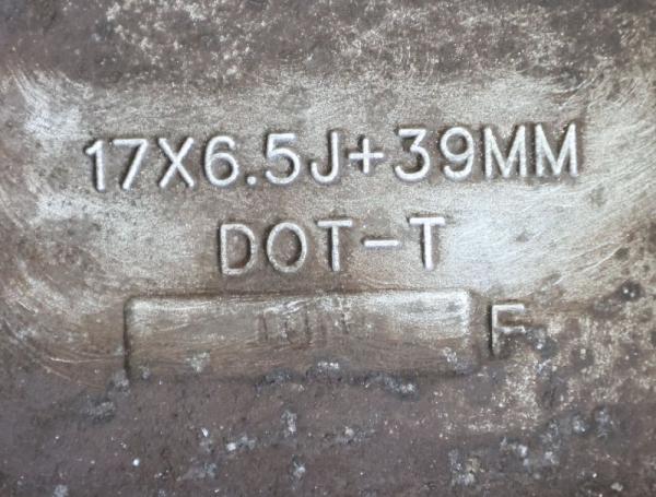 Felge Alu/Leichtmetall hinten rechts 05191765AB Dodge CALIBER