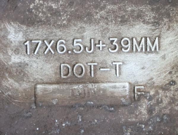 Felge Alu/Leichtmetall hinten links 05191765AB Dodge CALIBER