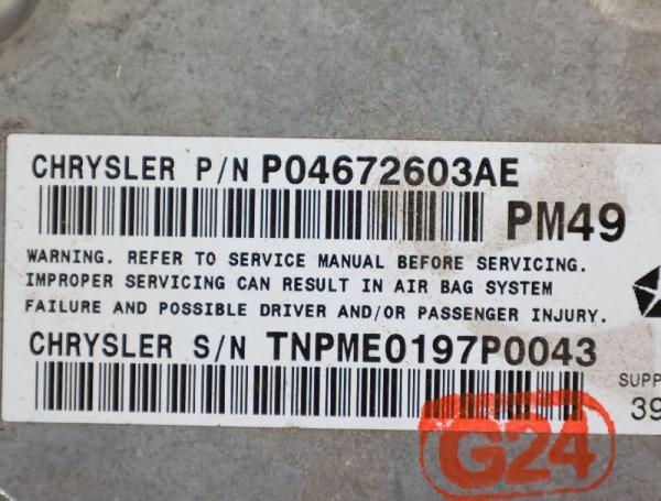 Steuergerät Aufprallsensor P04672603AE Dodge CALIBER