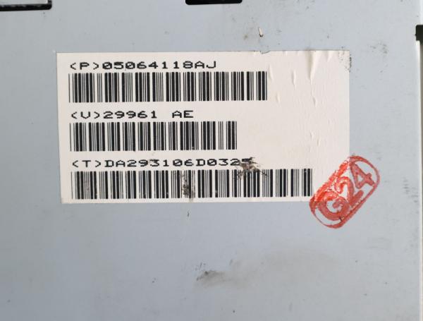 Radio-Verstärker-Einheit P05064118AJ Dodge CALIBER