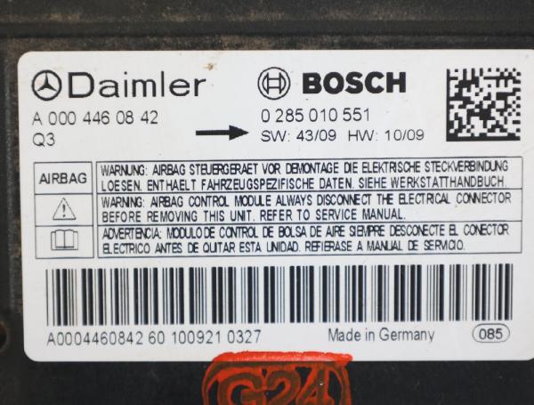 Steuergerät Aufprallsensor 0004460842 Mercedes VITO 2 W639