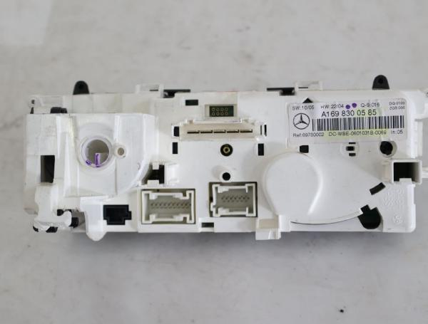 Klimabedienteil 1698300585 Mercedes B-KLASSE W245