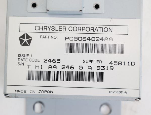 Steuergerät sonstige 05064024AA Jeep GRAND CHEROKEE 3 WH WK