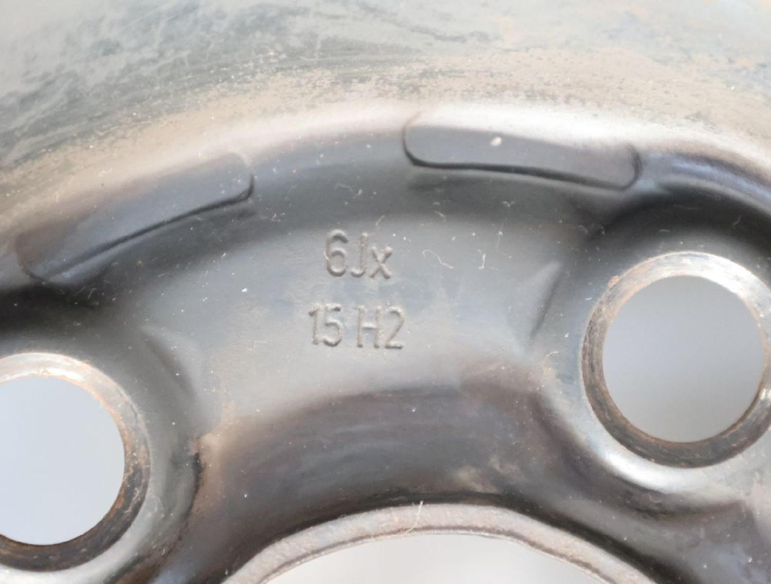 Felge Stahl vorn links 1J0601027Q VW GOLF 4