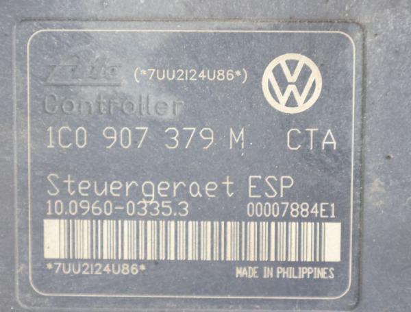 Hydraulikeinheit ABS 1J0614517J VW GOLF 4