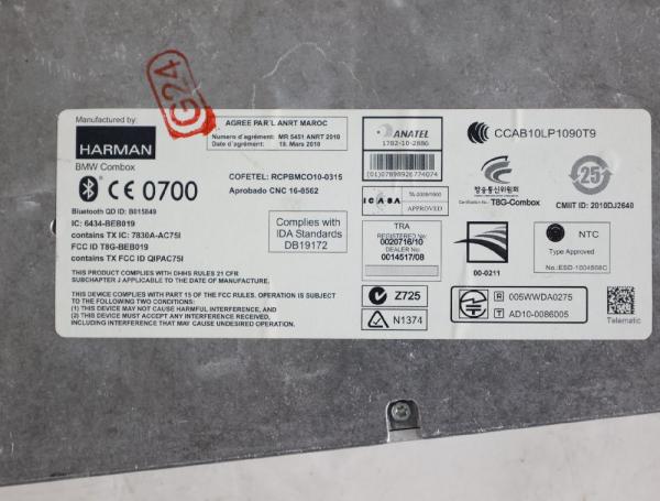 Steuergerät Karosserie 925173701 BMW 5er Touring F11
