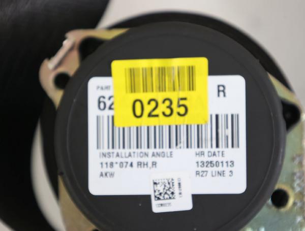 Sicherheitsgurt hinten 13380235 Chevrolet ORLANDO J309