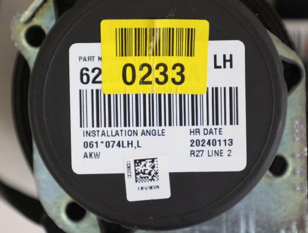 Sicherheitsgurt hinten 13380233 Chevrolet ORLANDO J309