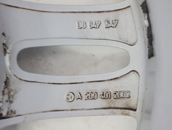 Felge Alu/Leichtmetall hinten rechts 2094012002 Mercedes CLK A209