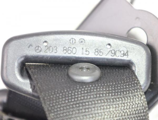 Sicherheitsgurt hinten rechts 2038601585 Mercedes CLK A209