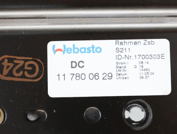 Schiebedach Glas 2117800640 Mercedes E-KLASSE S211