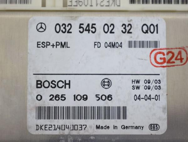 Steuergerät ESP 0325450232 Mercedes E-KLASSE S211