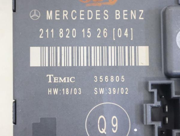 Steuergerät Karosserie 2118201526 Mercedes E-KLASSE S211