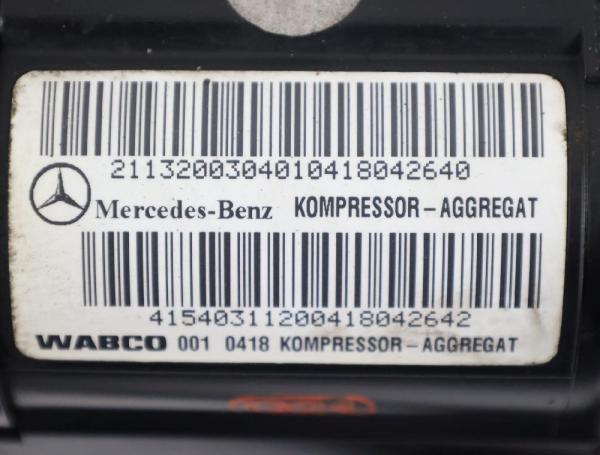 Luftkompressor 2113200304 Mercedes E-KLASSE S211