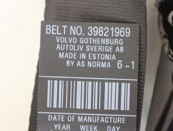 Sicherheitsgurt hinten links 39821969 Volvo V70 III 135