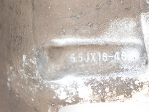 Felge Alu/Leichtmetall vorn rechts 529102C100 Hyundai COUPE GK