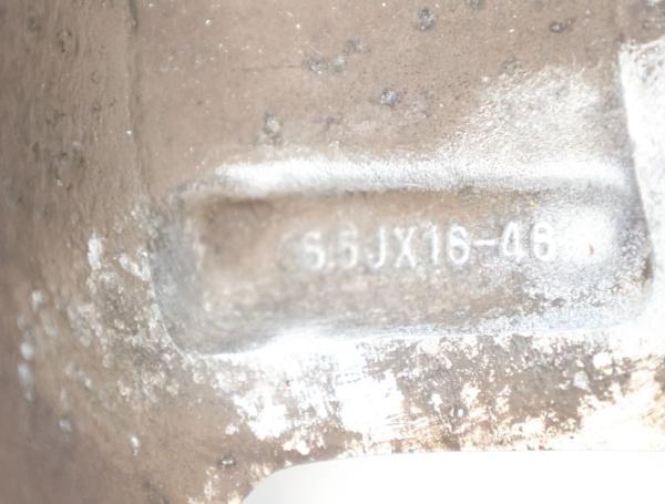 Felge Alu/Leichtmetall vorn links 529102C100 Hyundai COUPE GK
