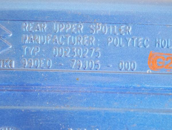 Spoiler Heck 990E079J05000 Suzuki SX4 EY GY