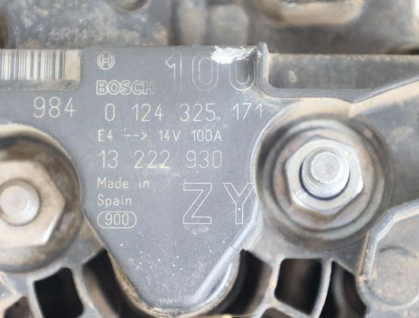 Lichtmaschine 13222930 Opel CORSA D