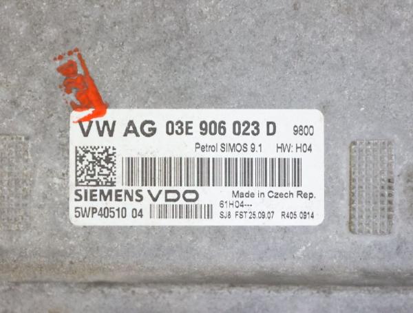 Steuergerät Motor 03E906023D Seat IBIZA 3 6L