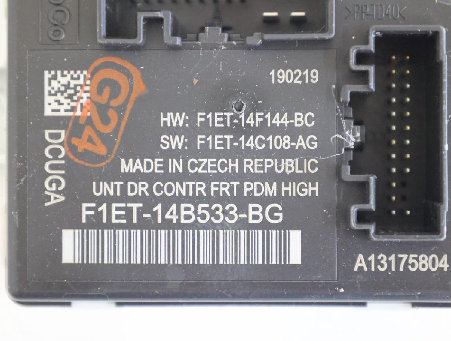 Steuergerät sonstige F1ET14B533BG Ford C-MAX 2