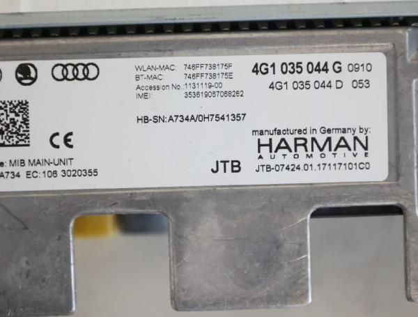 Navigationssystem 4G1035044G Audi A6 Avant C7