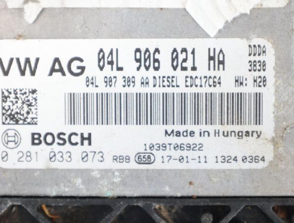 Steuergerät Motor 04L906021HA Audi A6 Avant C7